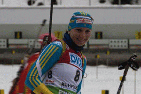 Украинка выиграла серебро на чемпионате Европы по биатлону