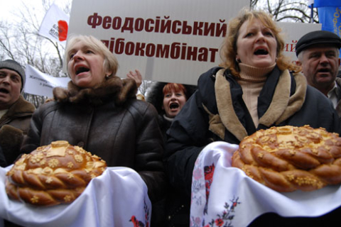 Ціни на хліб не влаштовують хлібопекарів. У Києві пройшов мітинг 