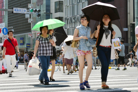Від аномальної спеки у Японії постраждали 1600 людей