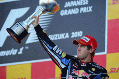 Феттель виграв в Японії третє Гран-прі у сезоні