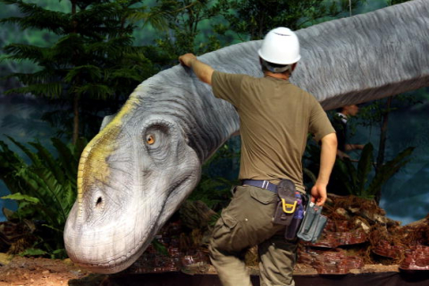 Фотоогляд: Динозаврів покажуть на виставці в Японії 