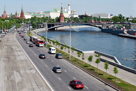 У вихідні центр Москви планують перекрити для автомобілів