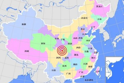 Землетрясение произошло на границе 3-х китайских провинций