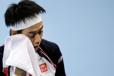 Японец Кей Нишикори выбил Новака Джоковича из турнира в Базеле