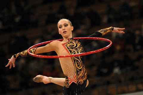 Чемпіонат із художньої гімнастики проходить у Києві