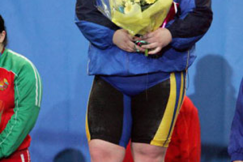 Українка Ольга Коробка - чемпіонка Європи з важкої атлетики (фотоогляд)