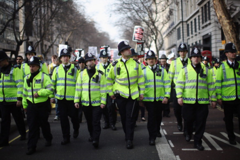 У Британії скоротять число поліцейських