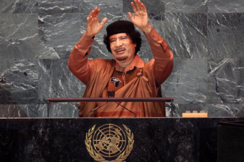 За вихваляння Муамара Каддафі саджатимуть довічно