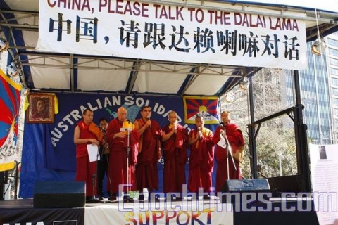 У Сіднеї пройшов мітинг протесту проти порушень прав людини тибетців (фотоогляд)