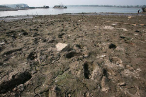 У басейні річки Янцзи сталася найбільша осіння засуха за останніх півстоліття