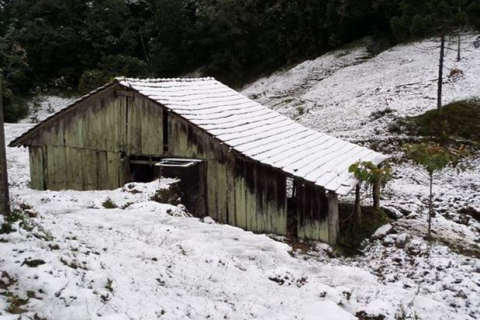 Південну Бразилію засипало снігом, температура -8 ?С