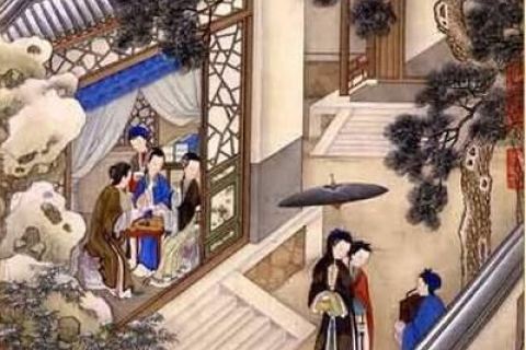 Традиционная китайская живопись: Сюжеты из жизни девушек Древнего Китая