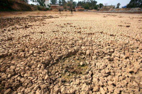 Провинция Юньнань страдает от сильной засухи