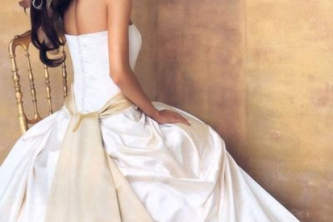 Свадебные платья Lazaro: классика
