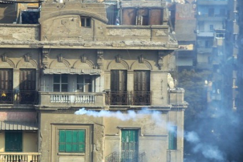 В Каире загорелась библиотека Американского университета