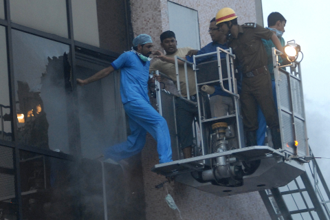 Пожар в индийской больнице унёс жизни более 70 пациентов