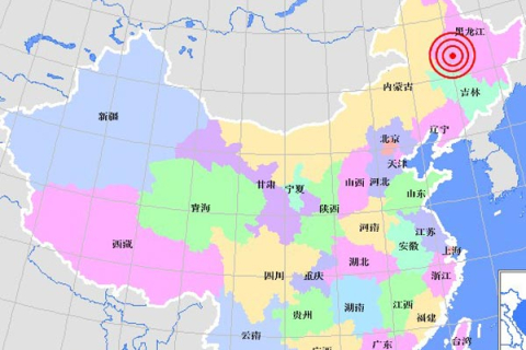 На севере Китая произошло землетрясение