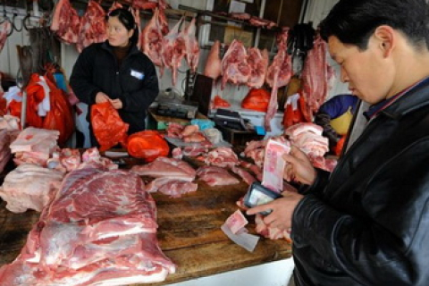 Рост цен на свинину в Китае вызывает страх перед инфляцией 