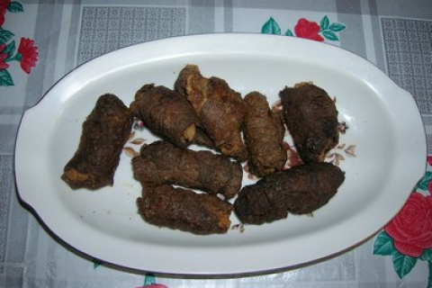 Рецепт страви зі свинини «М'ясні пальчики» 