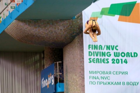 Українські дайвери дістали кілька медалей на московському етапі FINA/NVC