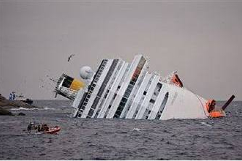 «Титаник-2»: У берегов Италии потерпел крушение лайнер «Costa Concordia»