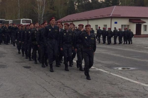 Перший батальйон Нацгвардії відбув на Донбас