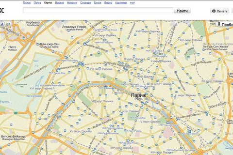 «Яндекс» запустив більш докладну мапу світу