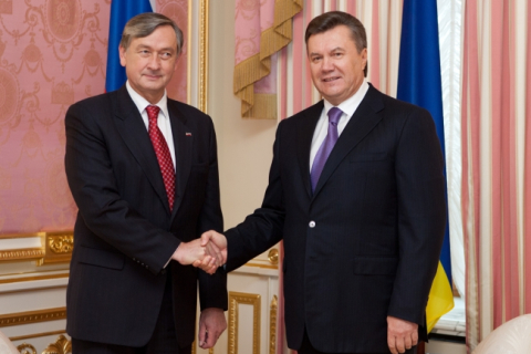 Глави держав України та Словенії підписали низку договорів 