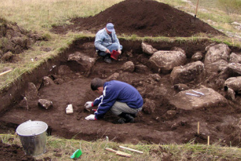 Казахские археологи исследовали мавзолей периода Золотой Орды