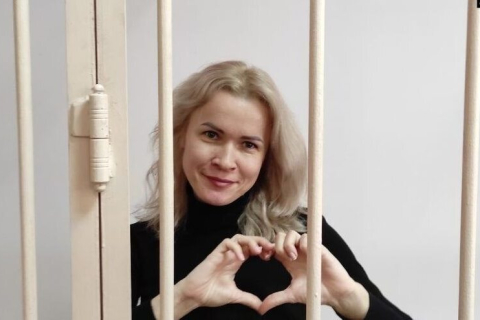 Російська журналістка Марія Пономаренко заявила, що намагалася покінчити життя самогубством у СІЗО