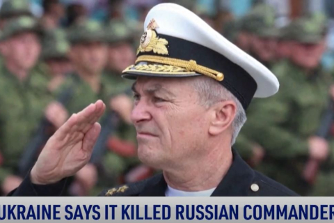 Командувач Чорноморського флоту Росії "загинув" в результаті ракетного удару по штабу в Севастополі (ВІДЕО)