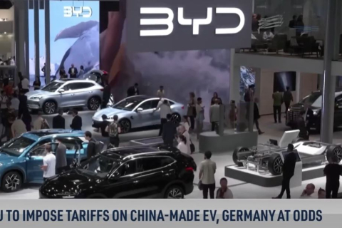 Німецькі законодавці обговорюють тарифи на електромобілі китайського виробництва (ВІДЕО)