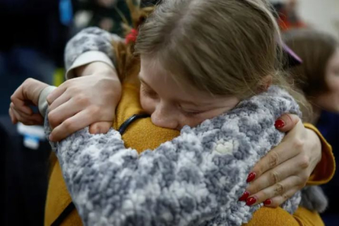 Група українських дітей прибула до Білорусі з окупованих територій