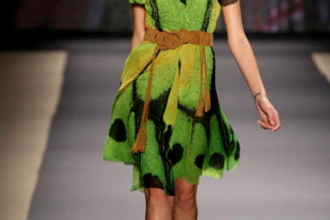 Коллекция Vivienne Tam 'Весна - 2010' на Неделе моды в Нью-Йорке. Фоторепортаж