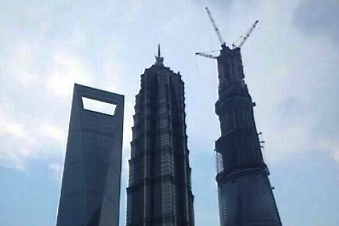 Шанхайские небоскрёбы похожи на кухонные приборы