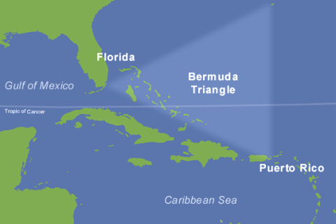 Бермудский треугольник: аномалии 2012 года