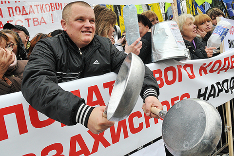 Верховная Рада снова в осаде предпринимателей