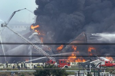 Взрывы на химическом заводе в Китае местные жители приняли за землетрясение