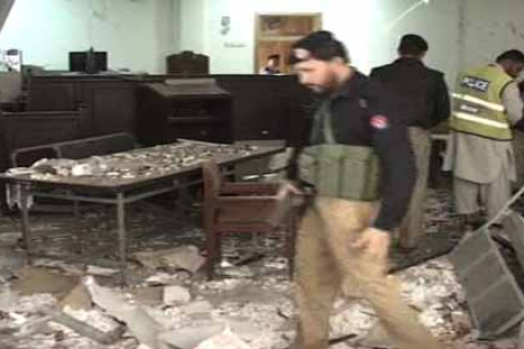 Теракт в суде  Пакистана