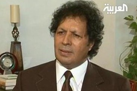 Двоюродного брата Каддафи арестовали