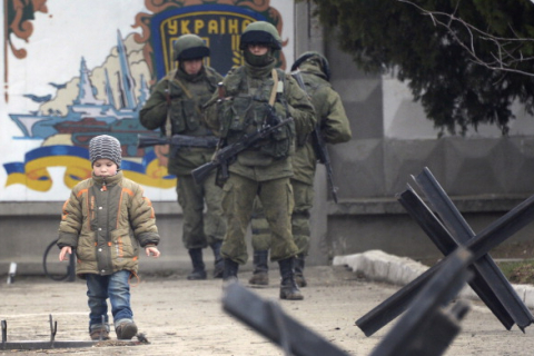 В Крыму пока тихо — местный житель