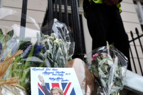 Британские полицейские опасаются демонстраций на похоронах Тэтчер