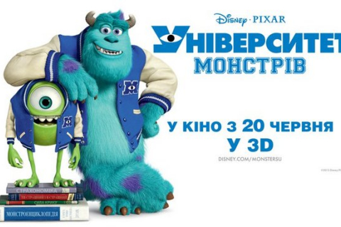 Мультфильм «Университет монстров 3D»