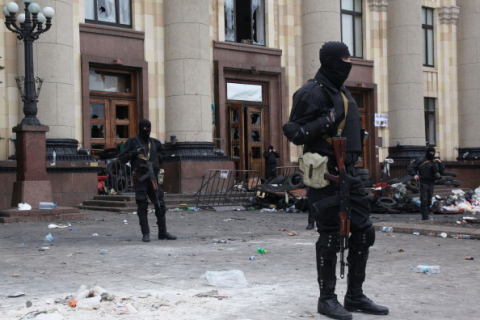 Из задержанных пророссийских протестующих Харькова четырнадцать — ранее судимые