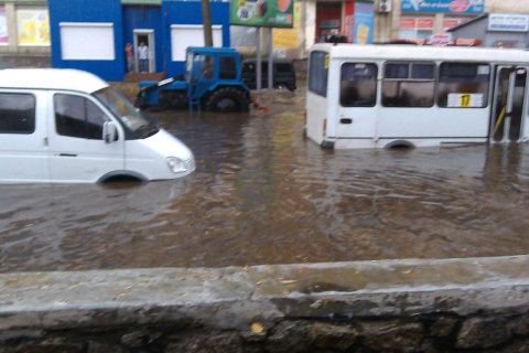 Кировоград пережил наводнение