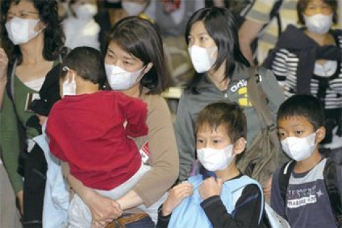 В Китае гриппом А/H1N1 уже заболело около 70 тыс. человек
