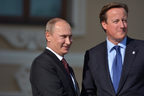 Путин и Кэмерон встретились без рукопожатий