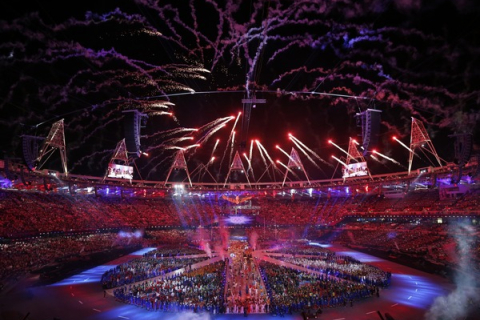 Летняя Олимпиада в Лондоне завершилась фейерверком