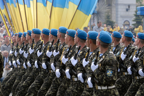 На День Независимости пройдут военные парады в Киеве и Одессе