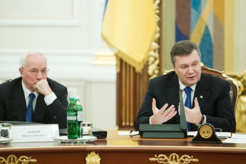 Янукович обвинил министров в саботаже реформ 2012 года